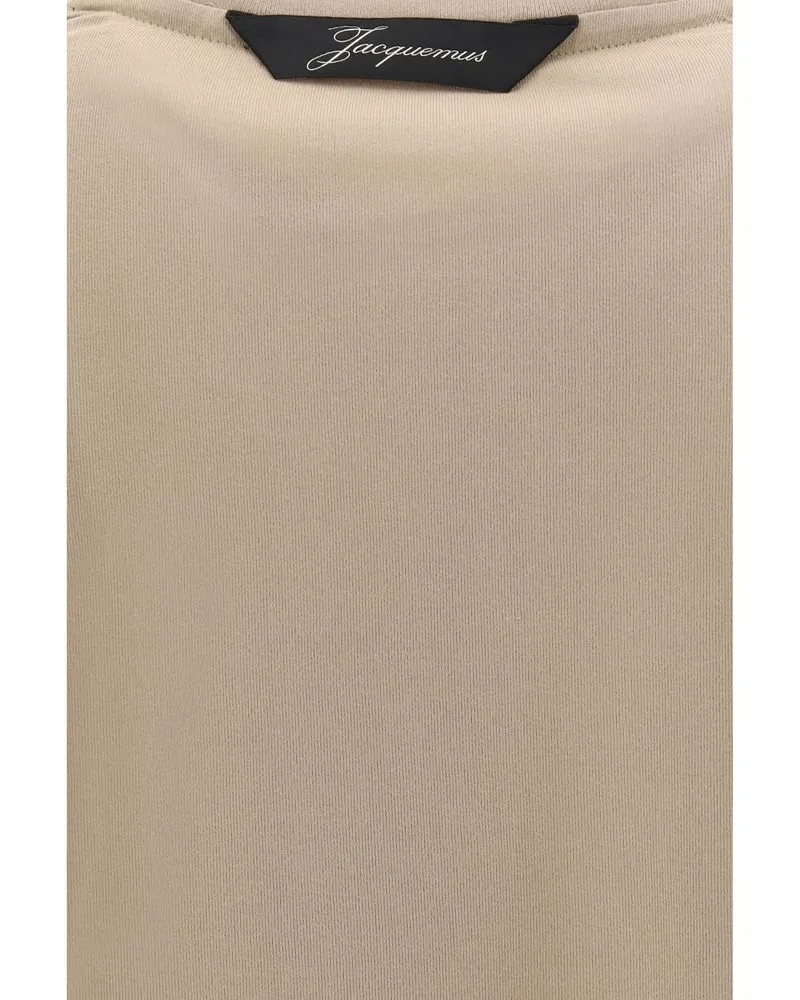 Jacquemus T-Shirt — Beige Beige