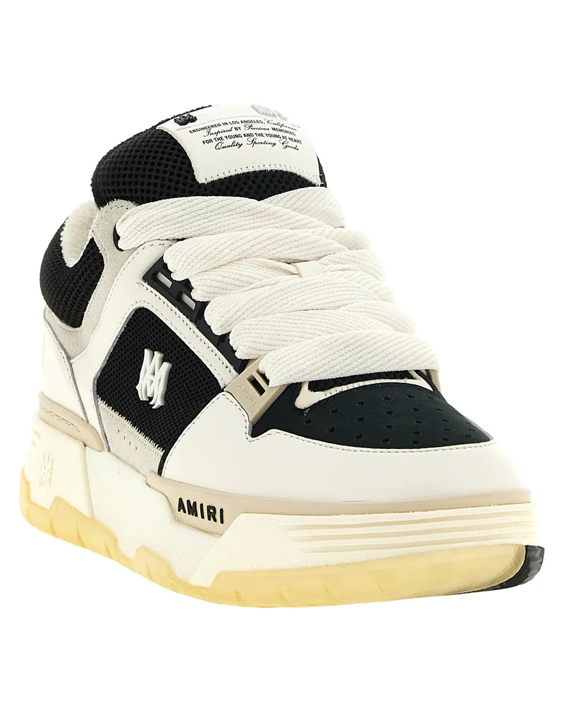 Amiri MA-1 Sneakers — Black and White Black