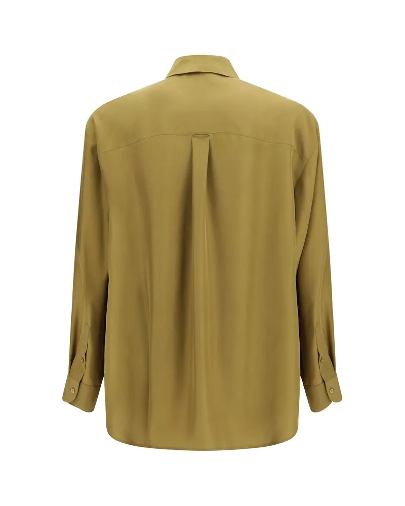Valentino Garavani Silk Shirt — Beige 