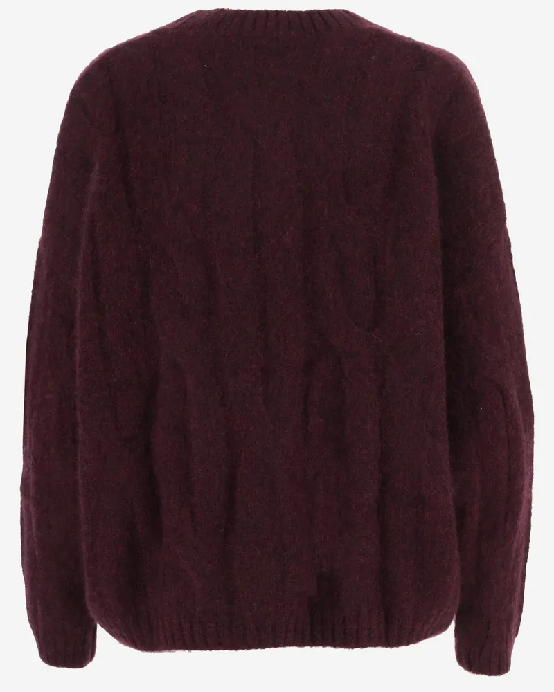 ALLUDE Women Cashmere And Silk Sweater Purple Purple