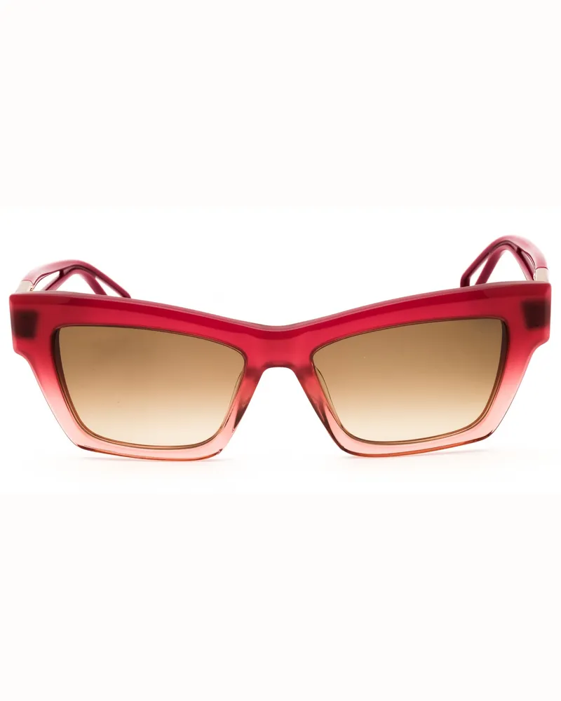 Furla Women's Sfu465 Sunglasses Burgundy Burgundy