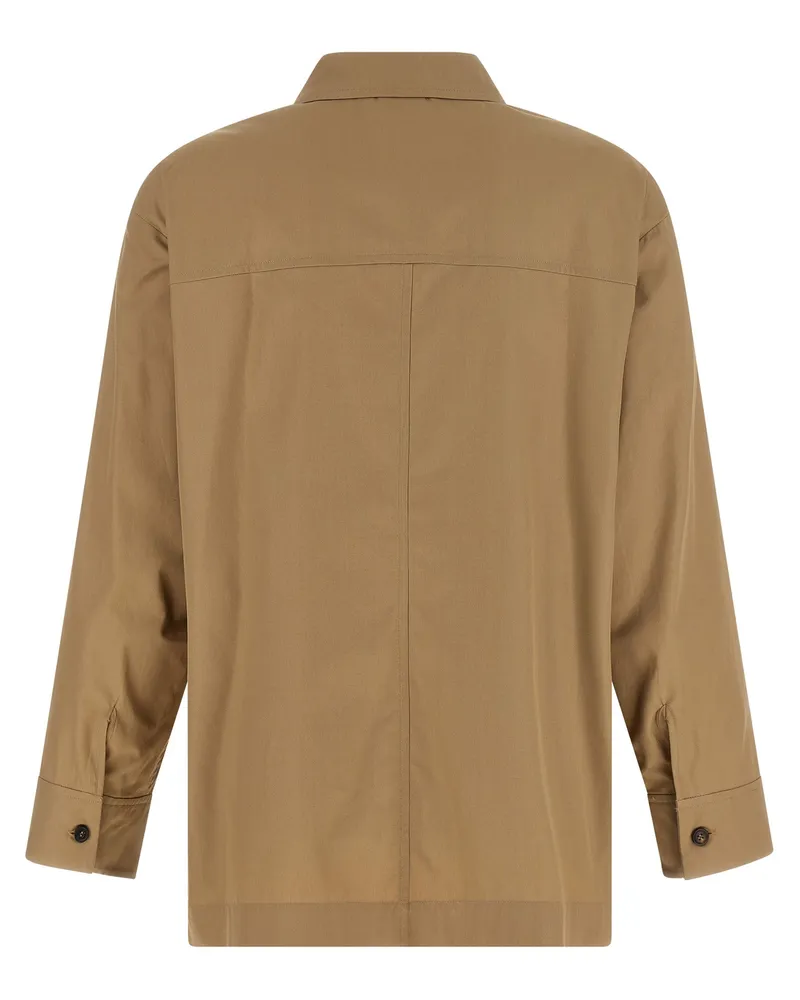 Max Mara Women's Beige Cotton Blouse Beige