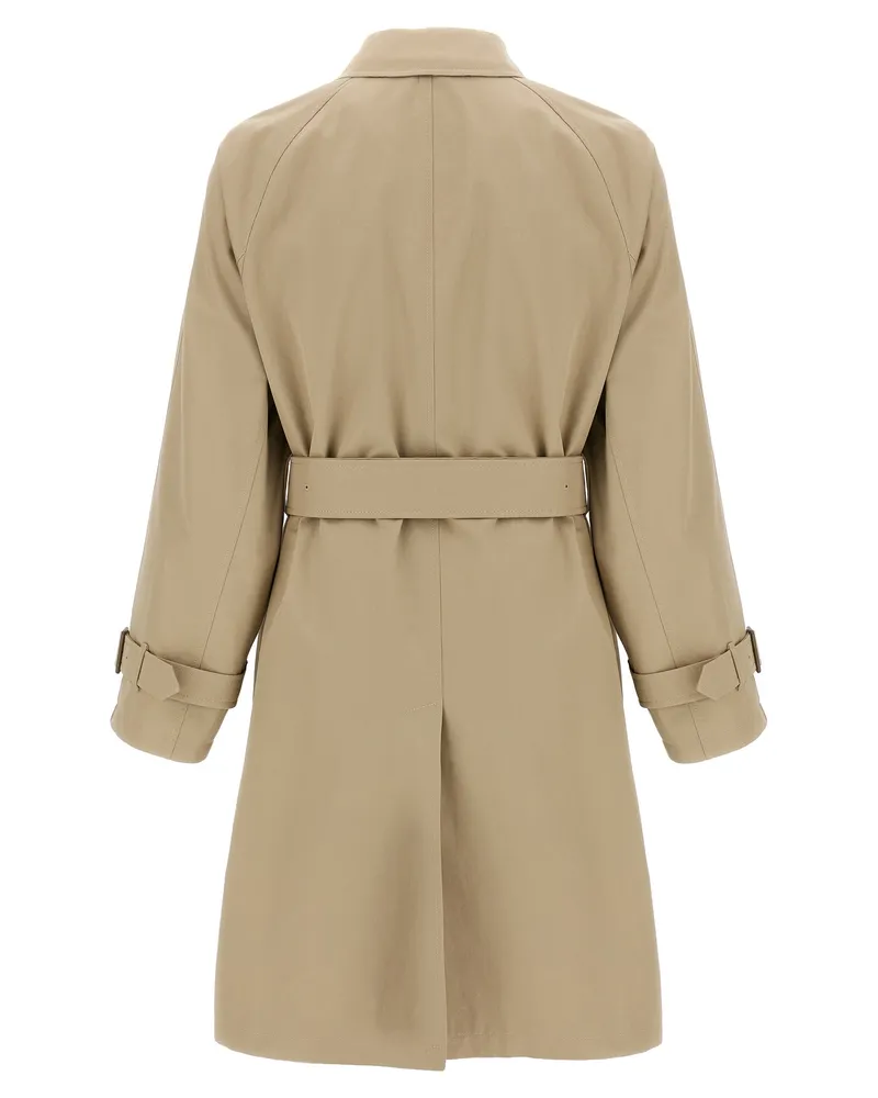 Burberry Men's Beige Cotton Coat Clothing Beige