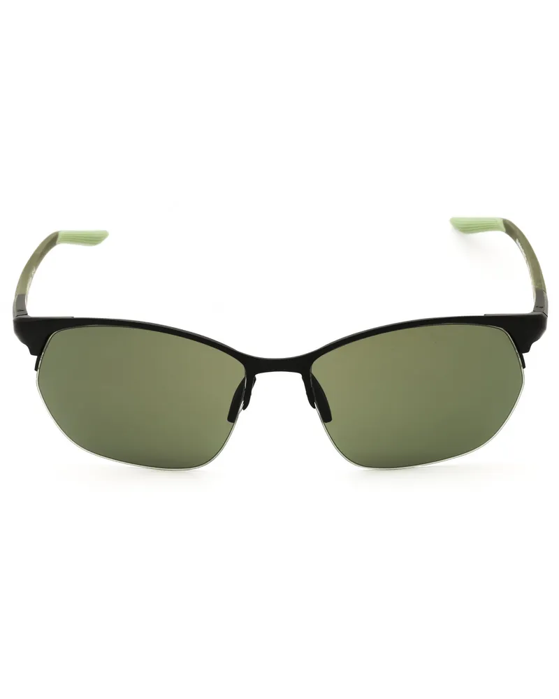 Nike Men's Modern Metal Zone Iu3289xn Sunglasses Black Black