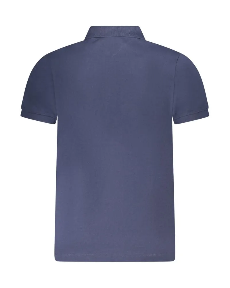 Tommy Hilfiger Cotton Polo Shirt — Blue Blue