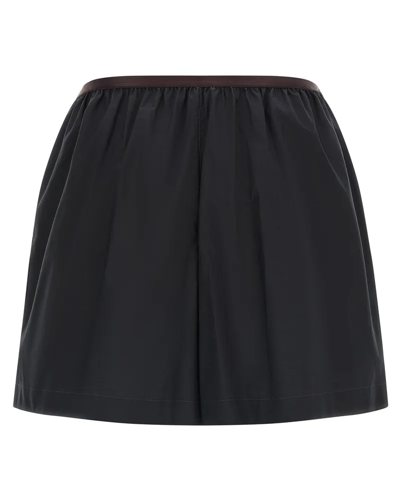 Christophe Lemaire Women's Gray Cotton Bermuda Shorts Gray