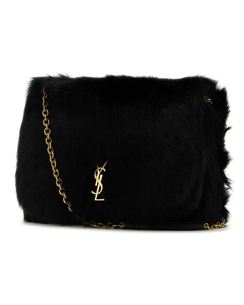Saint Laurent Women's Black Shearling Jamie 4.3 Shoulder Bag Neronero Borse A Tracolla Black