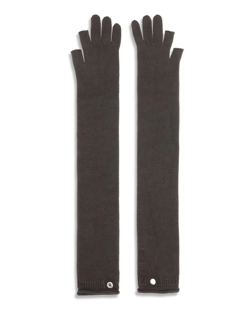 Rick Owens Women's Gloves Drkdust Extras Dark