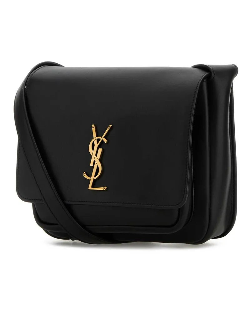 Saint Laurent Women's Niki Crossbody Bag Black Calf Black