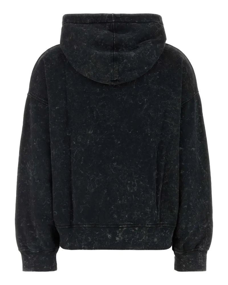 Ganni Isoli Cropped Hoodie — Gray Gray