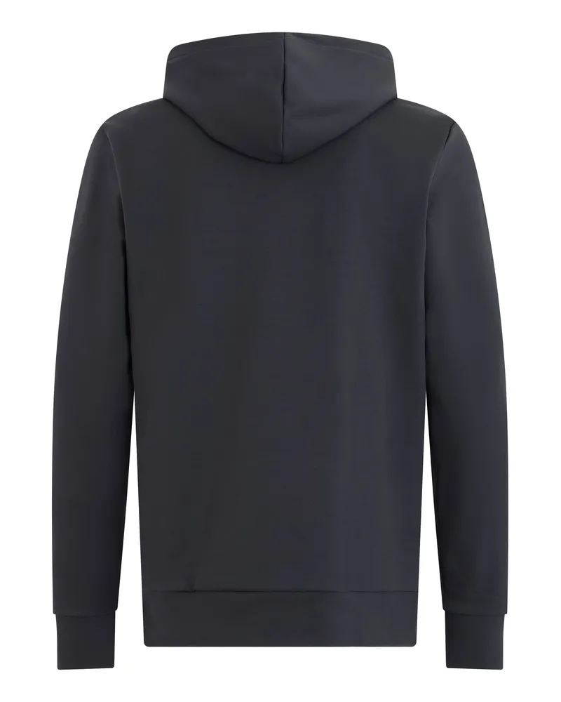 HUGO BOSS Cotton-Blend Hoodie — Gray 
