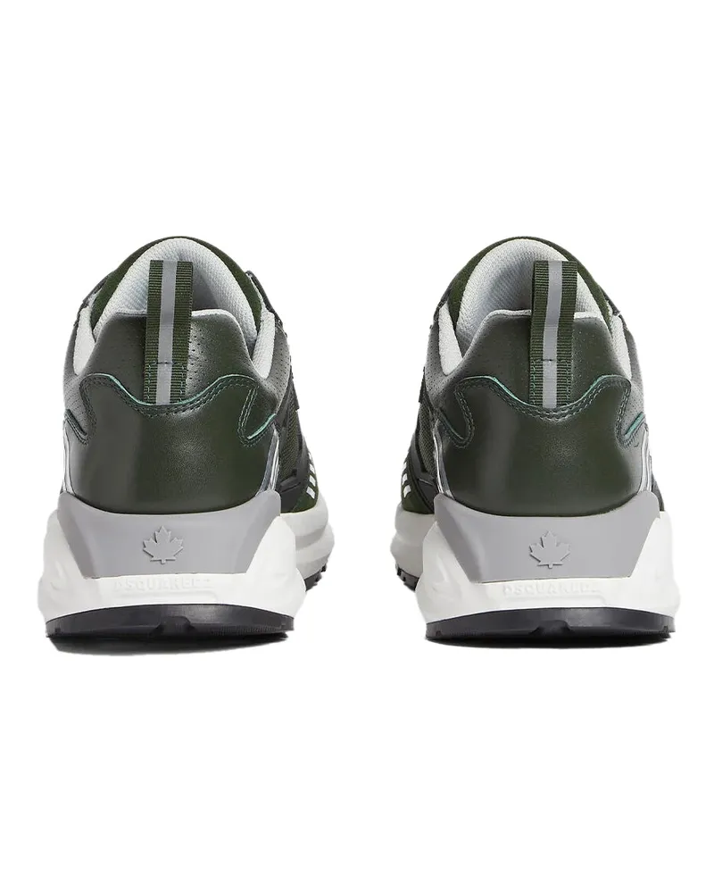 Dsquared2 Men's Dash Logo Lace-Up Sneakers Green Shoes Green