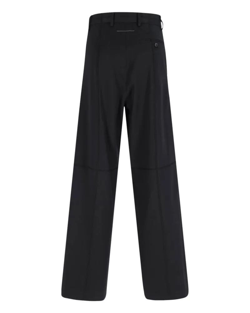 Maison Margiela Women's Trousers Black Polyester Black