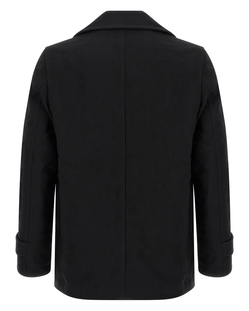 Comme des Garçons Men's Black Polyester Coat Clothing Black