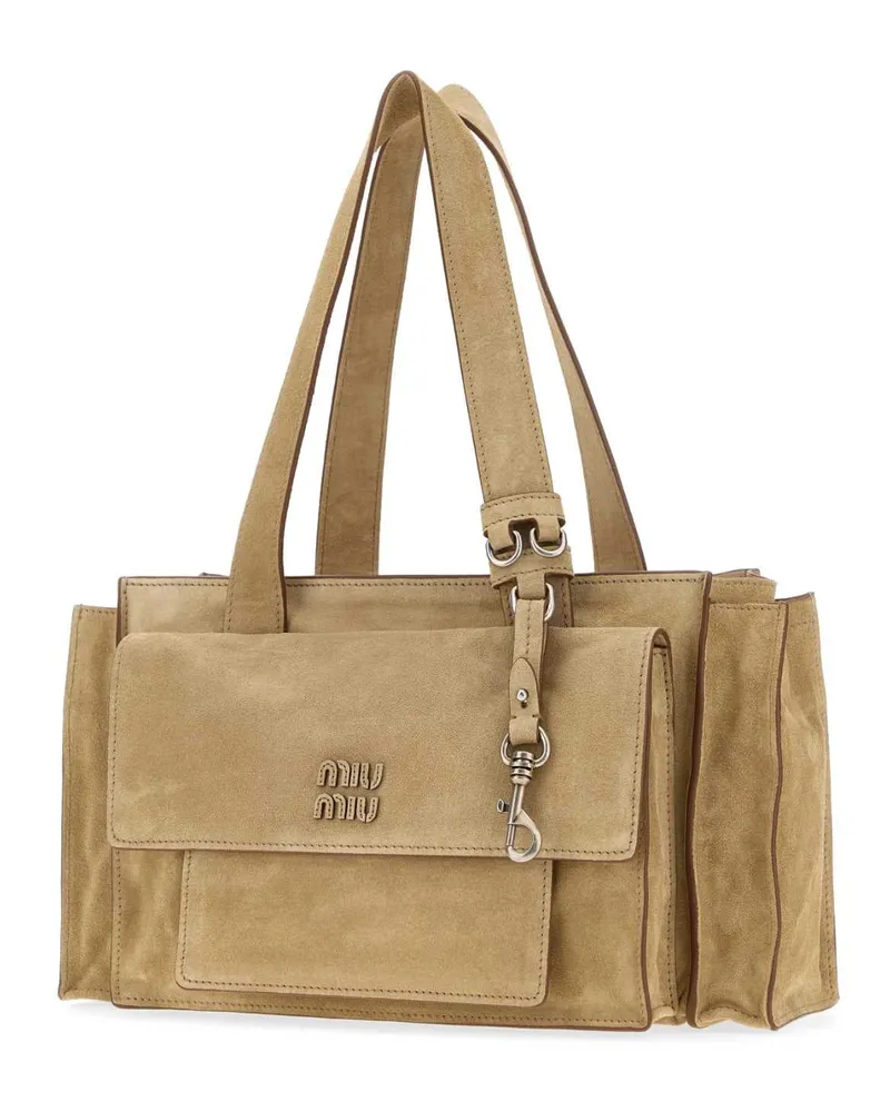 Miu Miu Shoulder Bag — Beige Beige