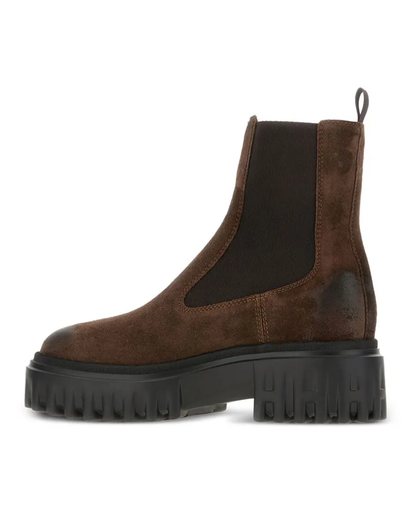 Hogan H700 Boot — Brown Brown