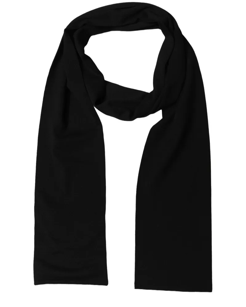 Dolce & Gabbana Virgin Wool Scarf — Black Black