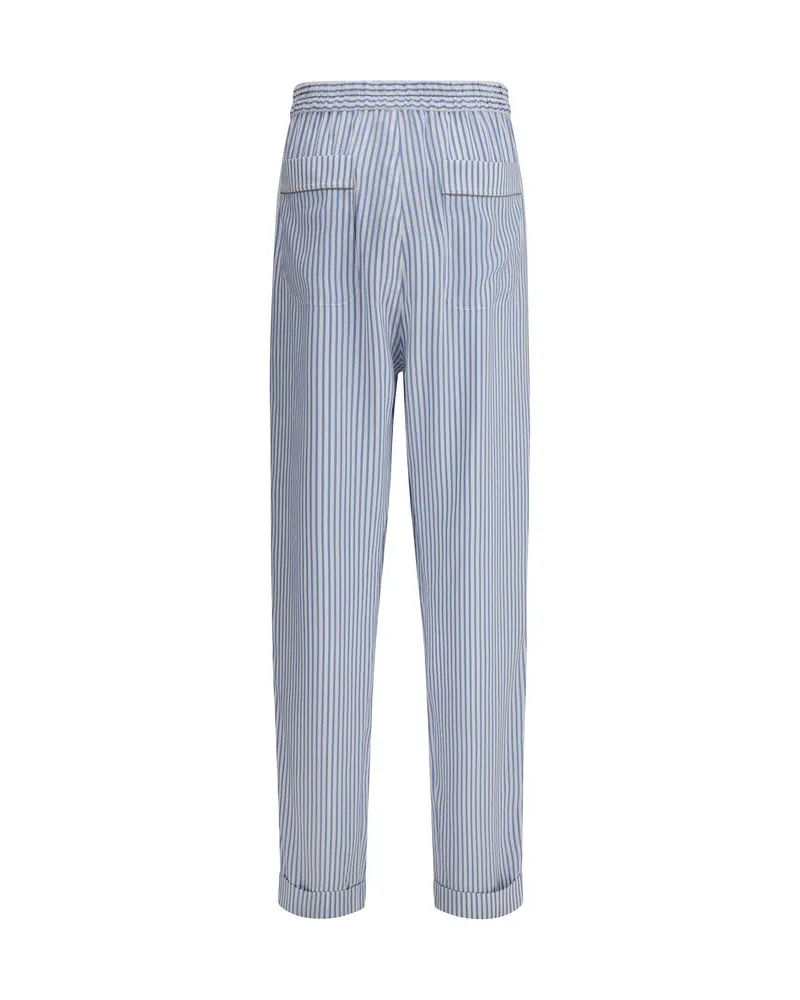 Tom Ford Women's Multicolor Silk Bottoms Sleepwear Clothing Blue