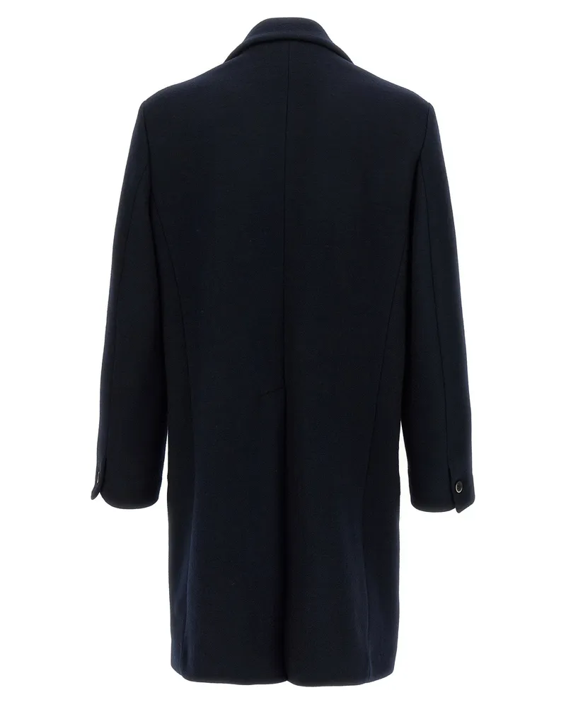 BARENA Baron Coat — Navy Navy