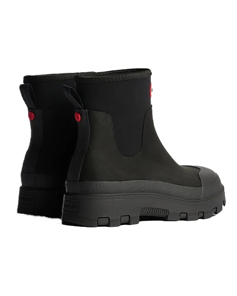 Hunter Rubber Chelsea Boots — Black Black