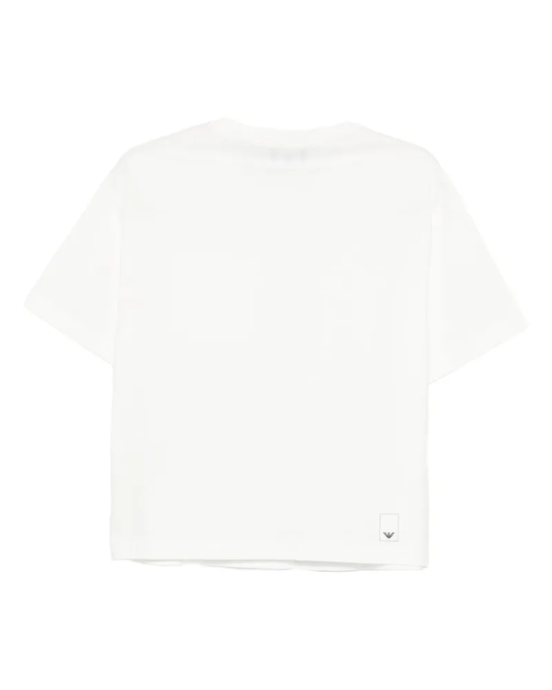 Emporio Armani Logo Cotton T-shirt — White White
