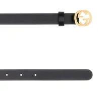 Women's Leather Belt Black