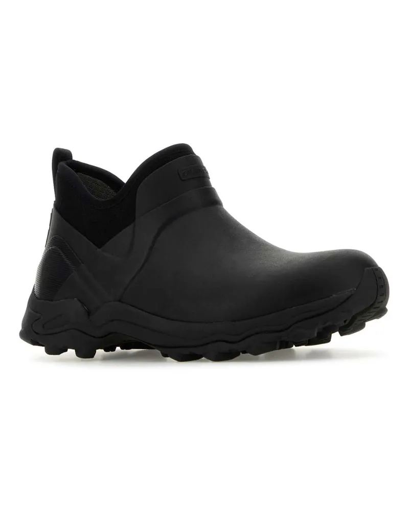 Givenchy Men's Black Rubber Slip Ons Sneaker Black