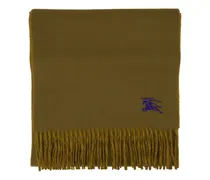 Unisex Wool Solid Scarf Khaki