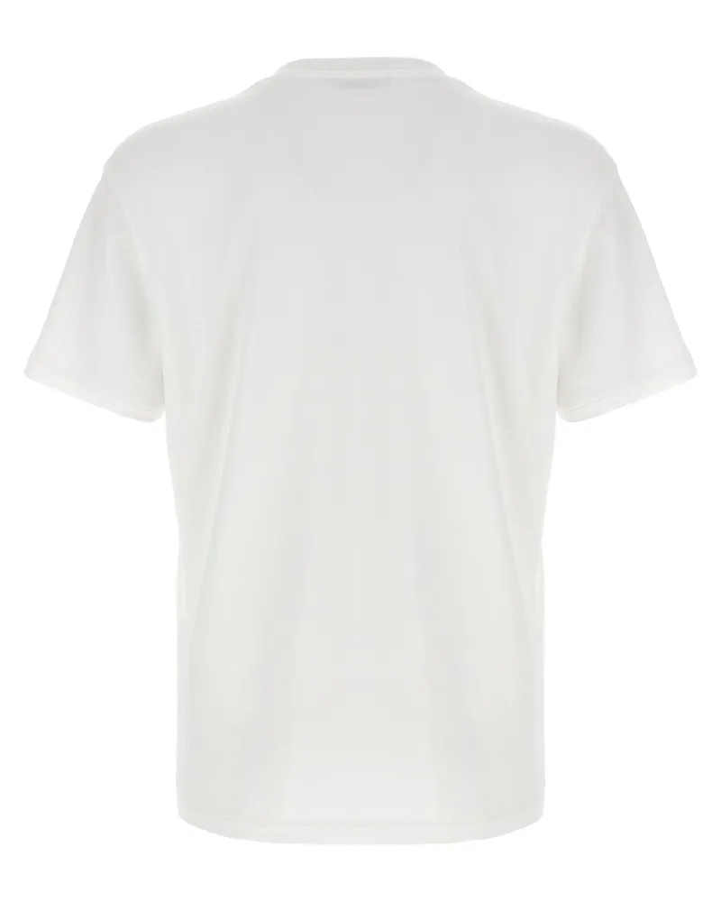Ralph Lauren Logo-Embroidered Cotton Jersey T-shirt — White White