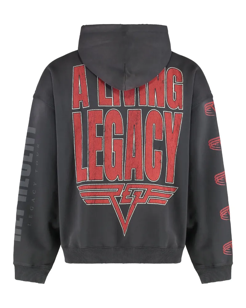 REPRESENT Men's Hoodie Living Legacy Tour Grey Cotton Jumpers Sweater 