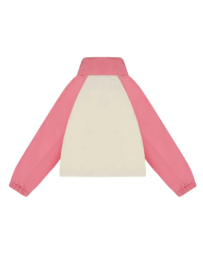 Moncler Girls' Enabish Full Zip Jacket Pink Polyamide Pink