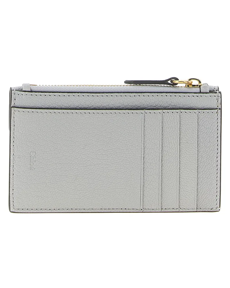 Chloé Envelope Card Case — Blue Blue