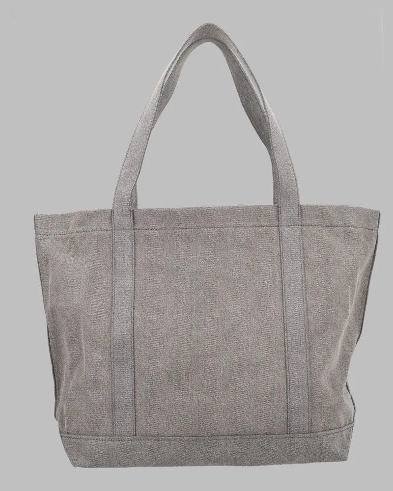 Kitsuné Tote Bag — Gray Gray