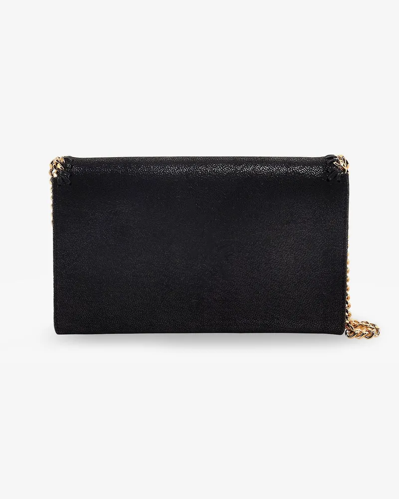 Stella McCartney Women's Crossbody Bag Falabella Shaggy Deer Black Fabric Shoulder Black