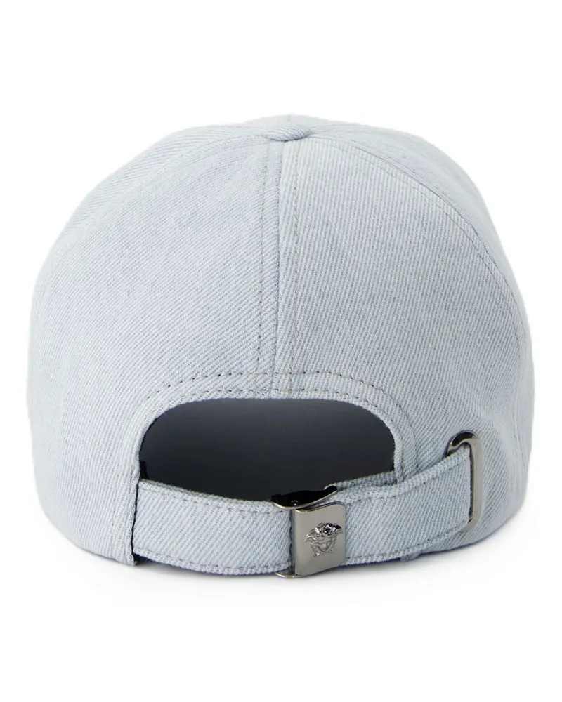 Versace Men's Cap -  Denim Blue Cotton Accessories Hats Light