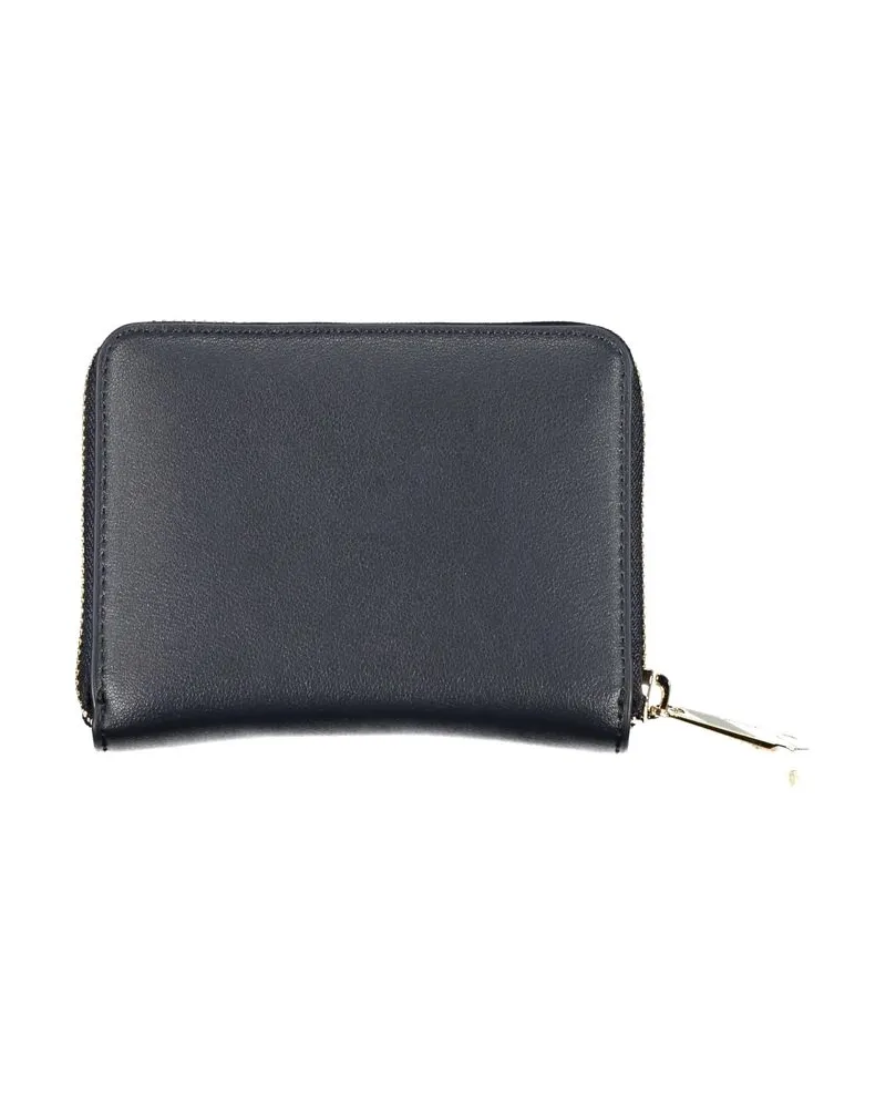 Tommy Hilfiger Logo-Detailed Compact Wallet — Blue Blue