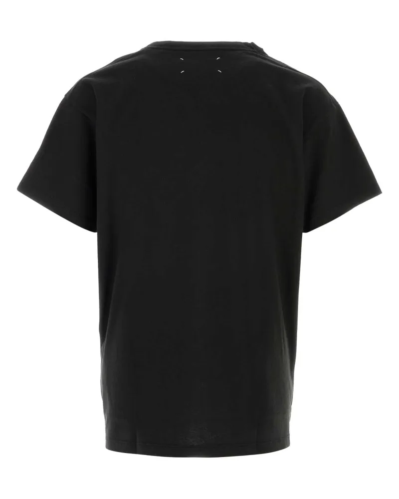 Maison Margiela Carbon Exterior: Cotton T-Shirt T-shirts And Polos Black