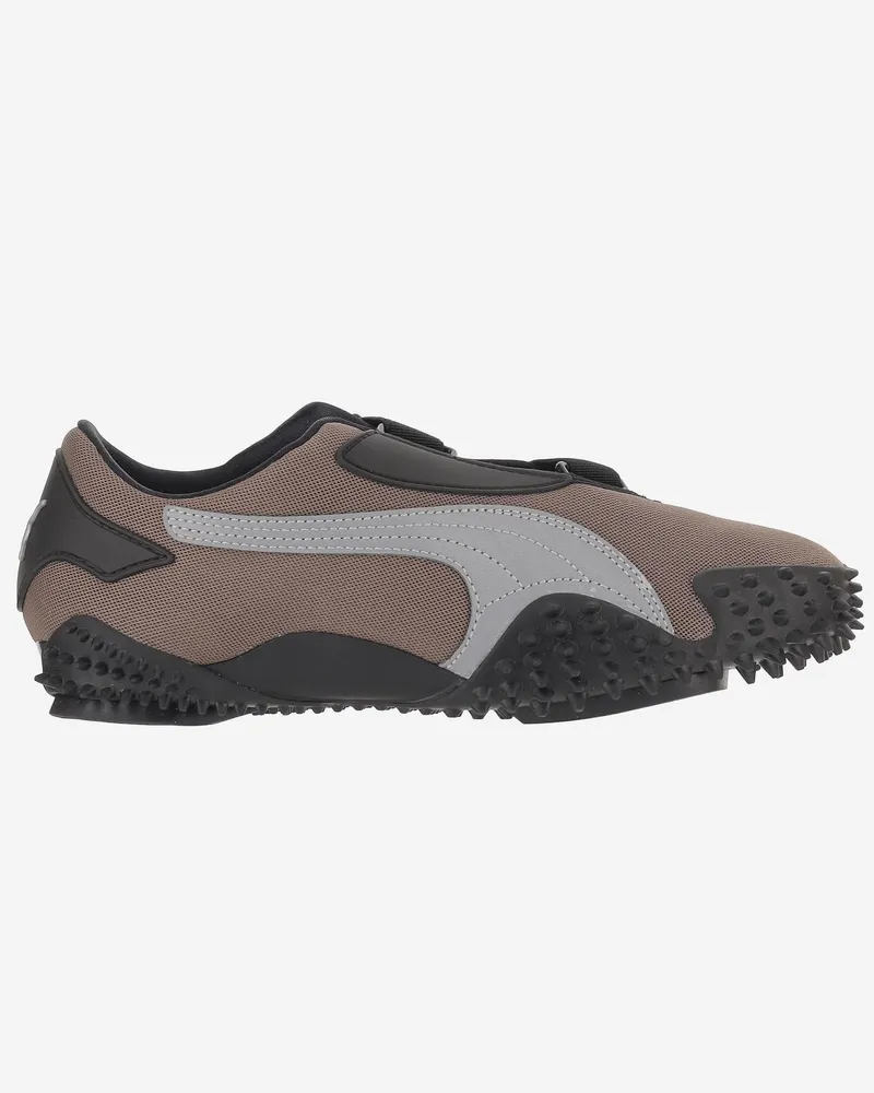 Puma Unisex Mostro Og Sneakers Brown Fabric; Rubber Trainers Brown