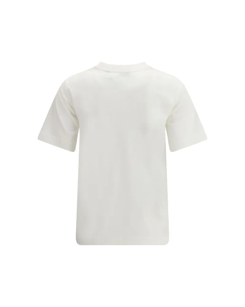 Burberry Women's White Cotton T-Shirt White