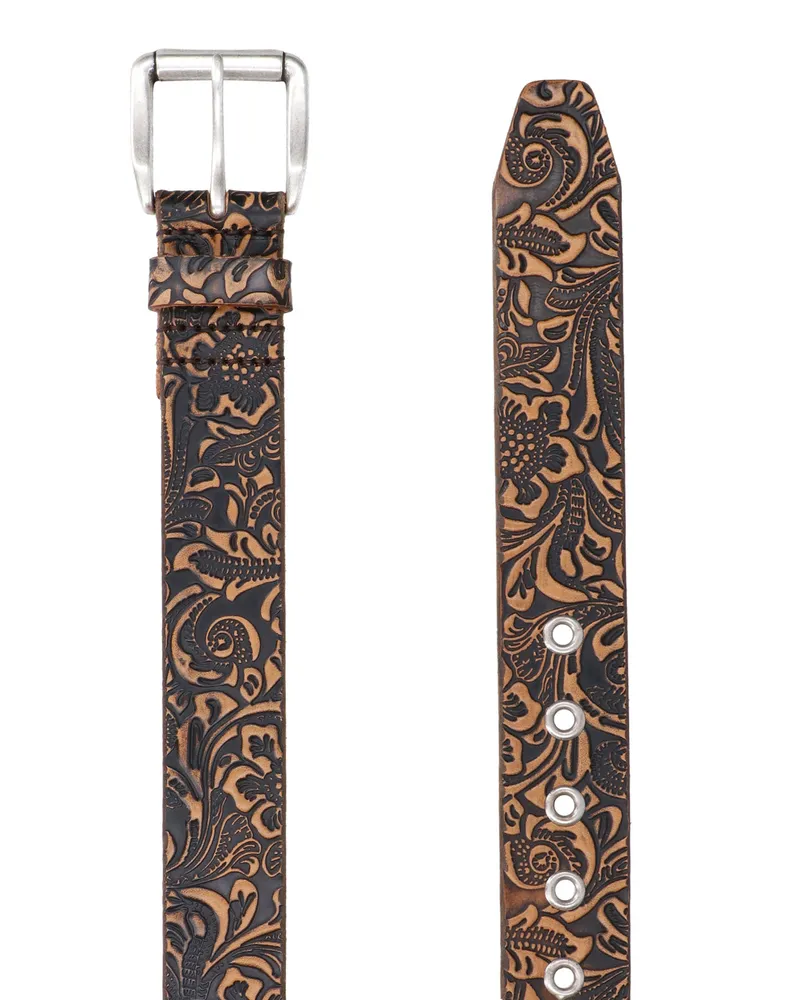 Our Legacy Unisex Belts Black Cow Leather Black