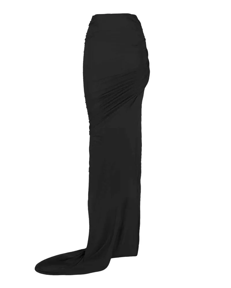 Rick Owens Women's Skirts Black Cotton Black