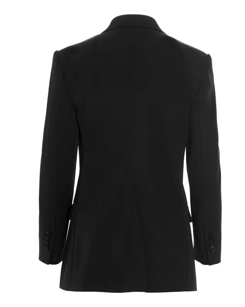 Dolce & Gabbana Women's Black Acetate Blazer Clothing Black