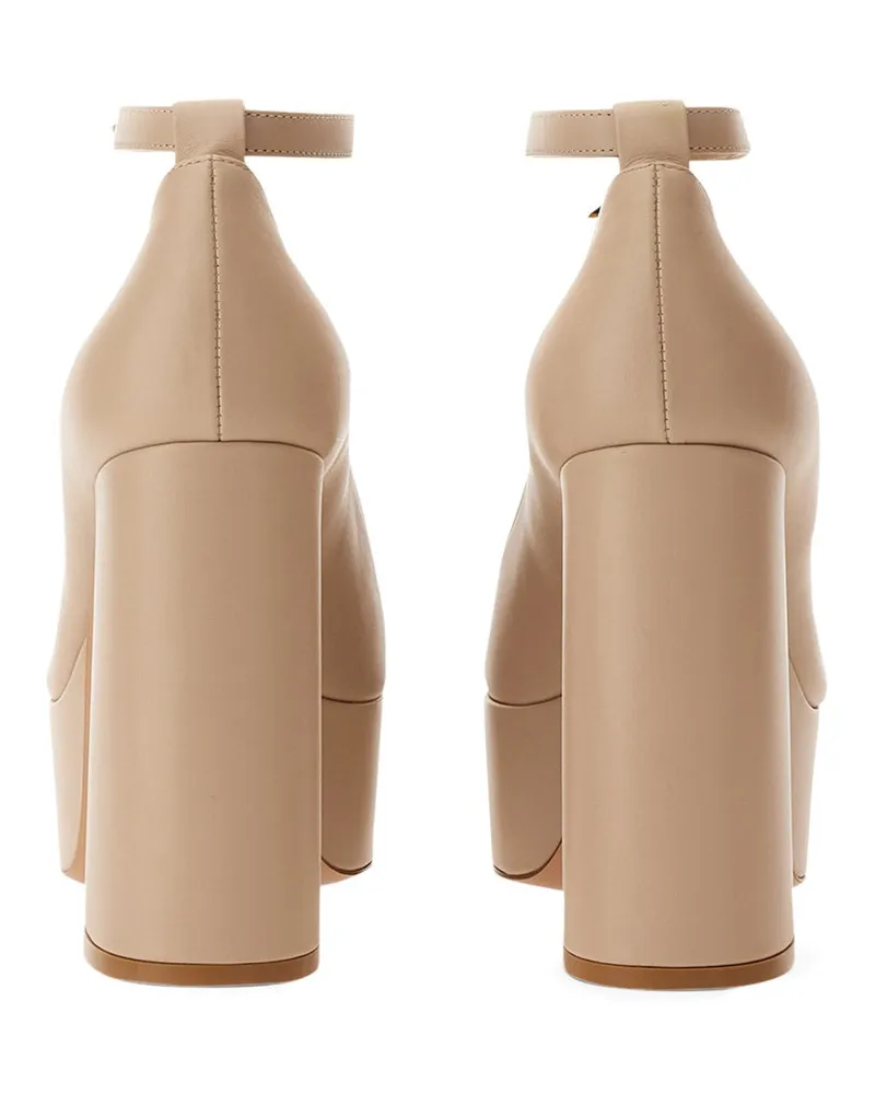 Gianvito Rossi Manila Pump — Beige Beige