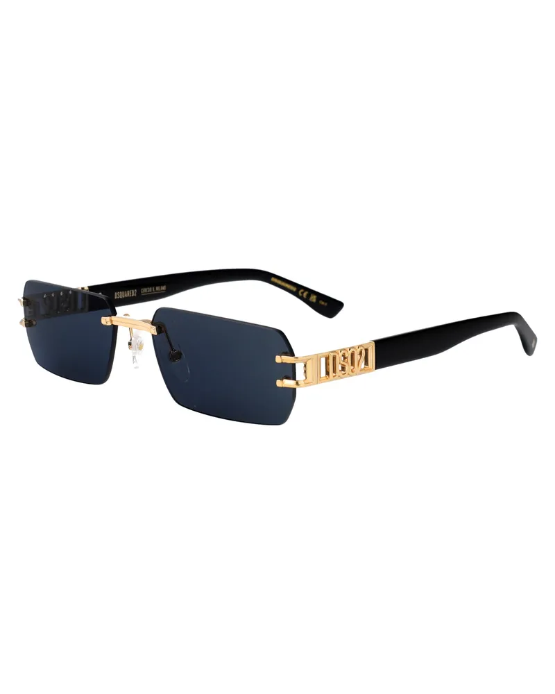 Dsquared2 Men's Sunglasses D20189-S Gold Metal Gold