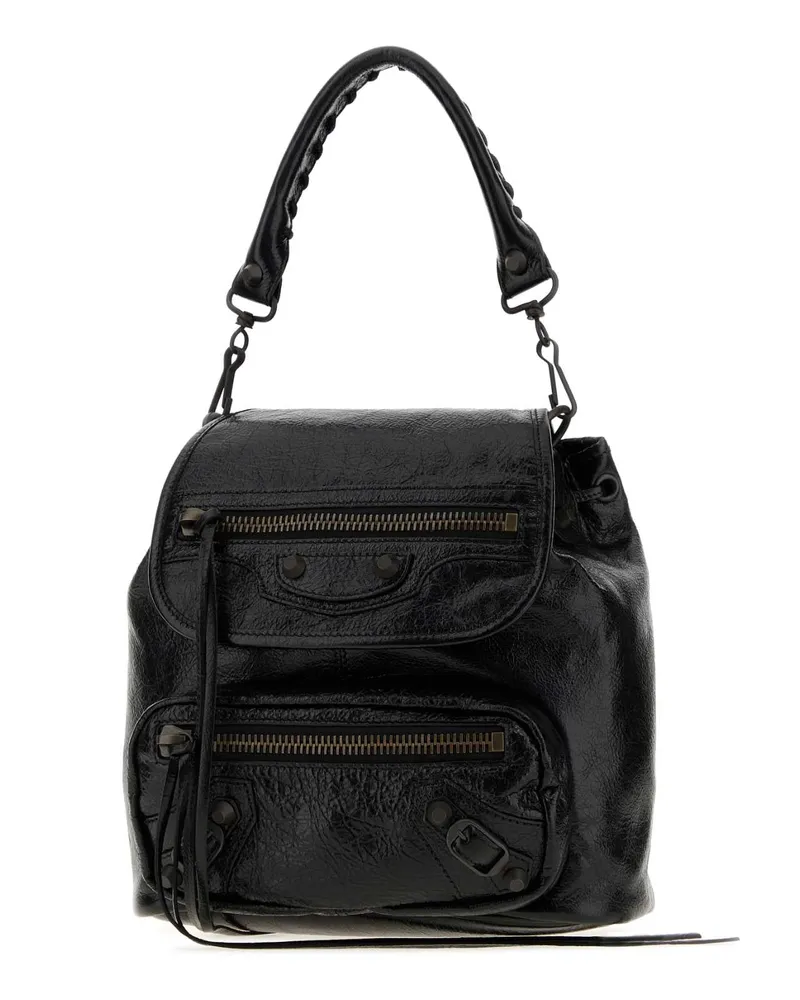 Balenciaga Le City Backpack — Black Black