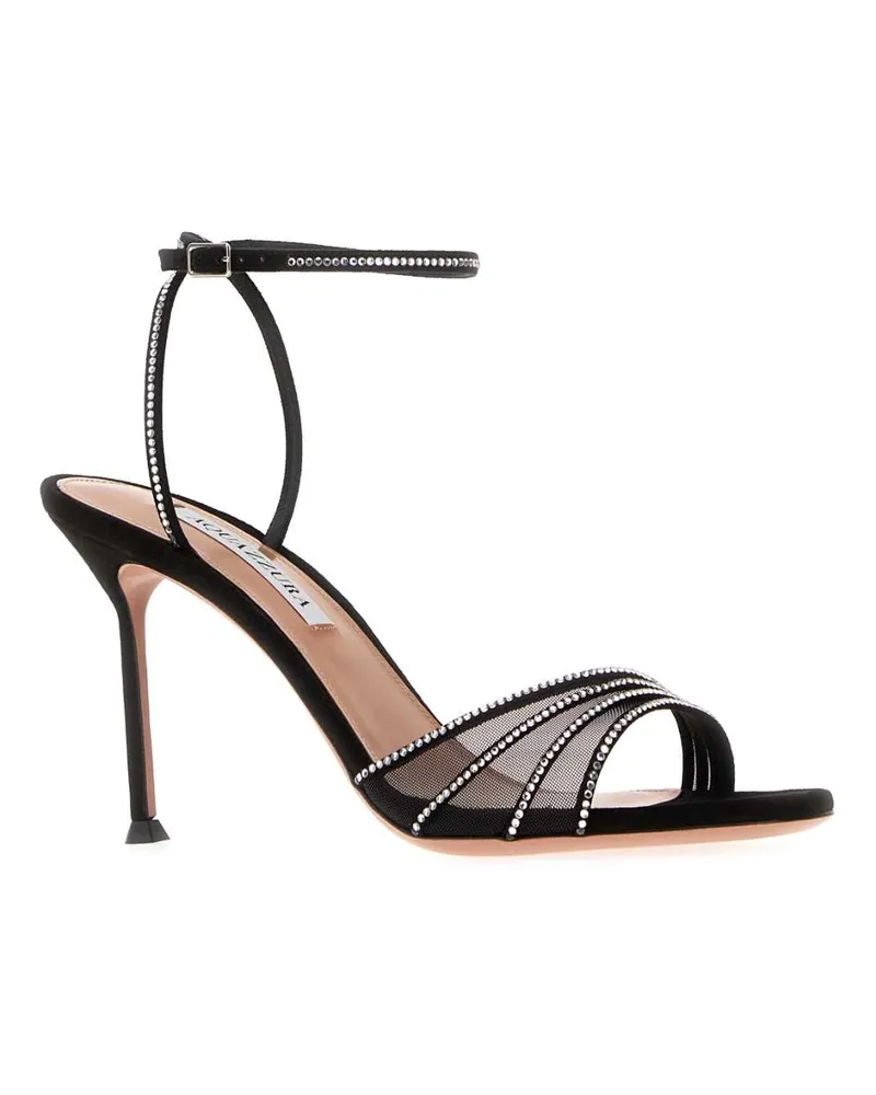 Aquazzura Dream Girl Sandals — Black Black