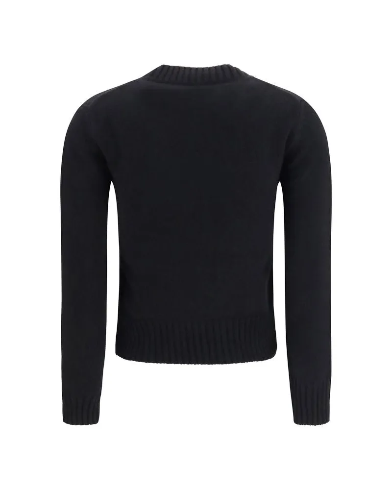 AMI Paris Sweater — Black Black