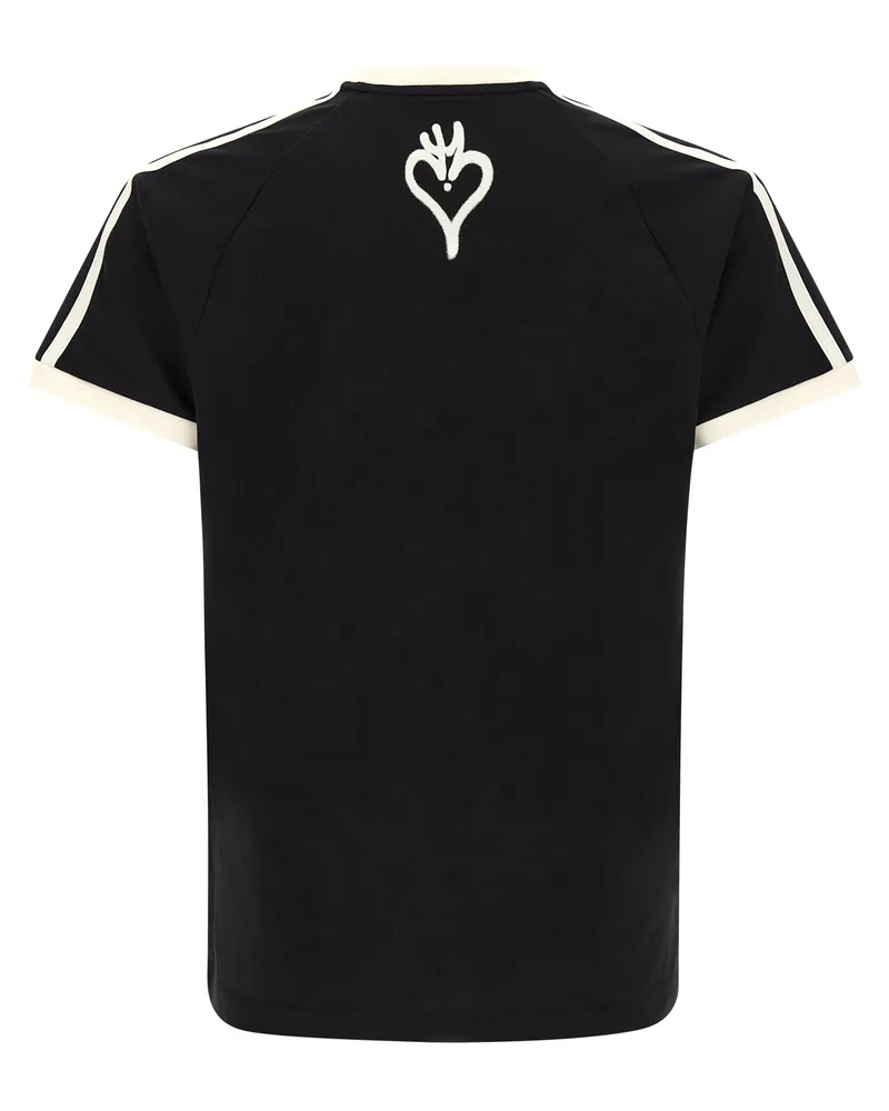 Y-3 Men's Black Cotton T-Shirt Black