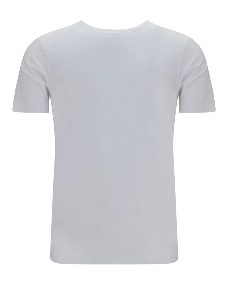 Kitsuné Women's Cotton Logo T-Shirt White T-Shirts And Polos White