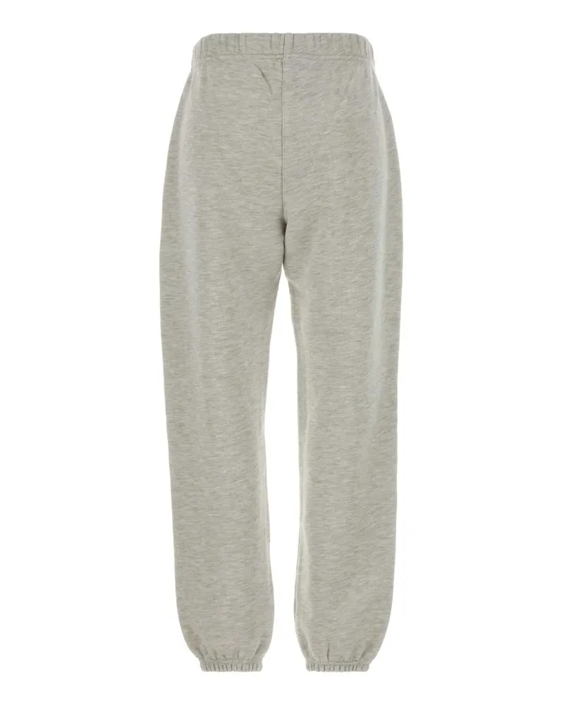 AUTRY Women's Light Grey Cotton Blend Joggers Lightgr.melange Exterior: Polyester Pantaloni Trousers Lightgr.melange
